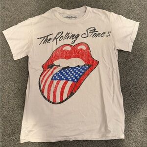 The Rolling Stones White Cotton Tee